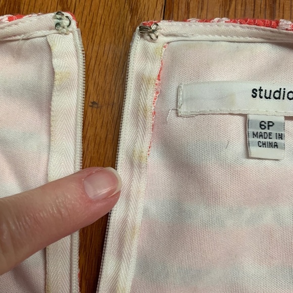 Studio One New York Women's Dress 6 Petite Career Formal Fit & Flare Spring - Picture 14 of 16